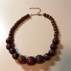 Wooden Bead Necklace
